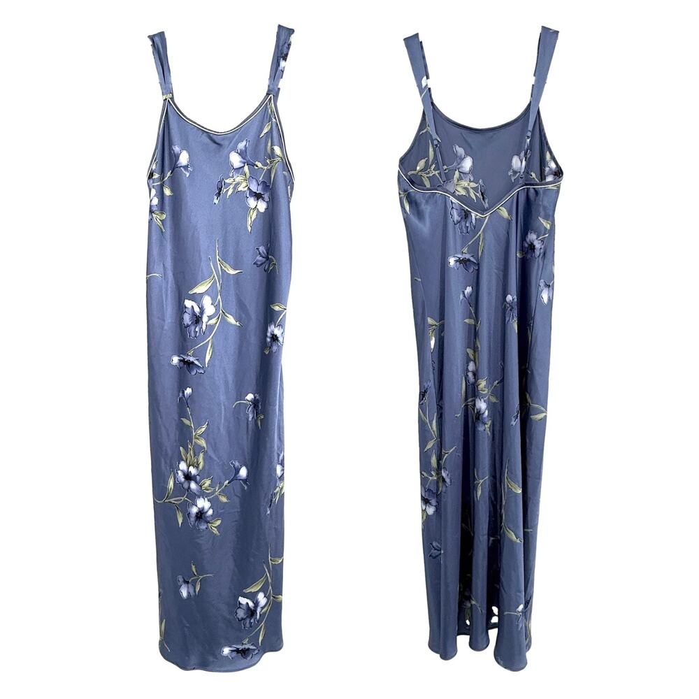 Jones New York Slip Dress Women's S Silky Lingerie Cottagecore Feminine Fairy